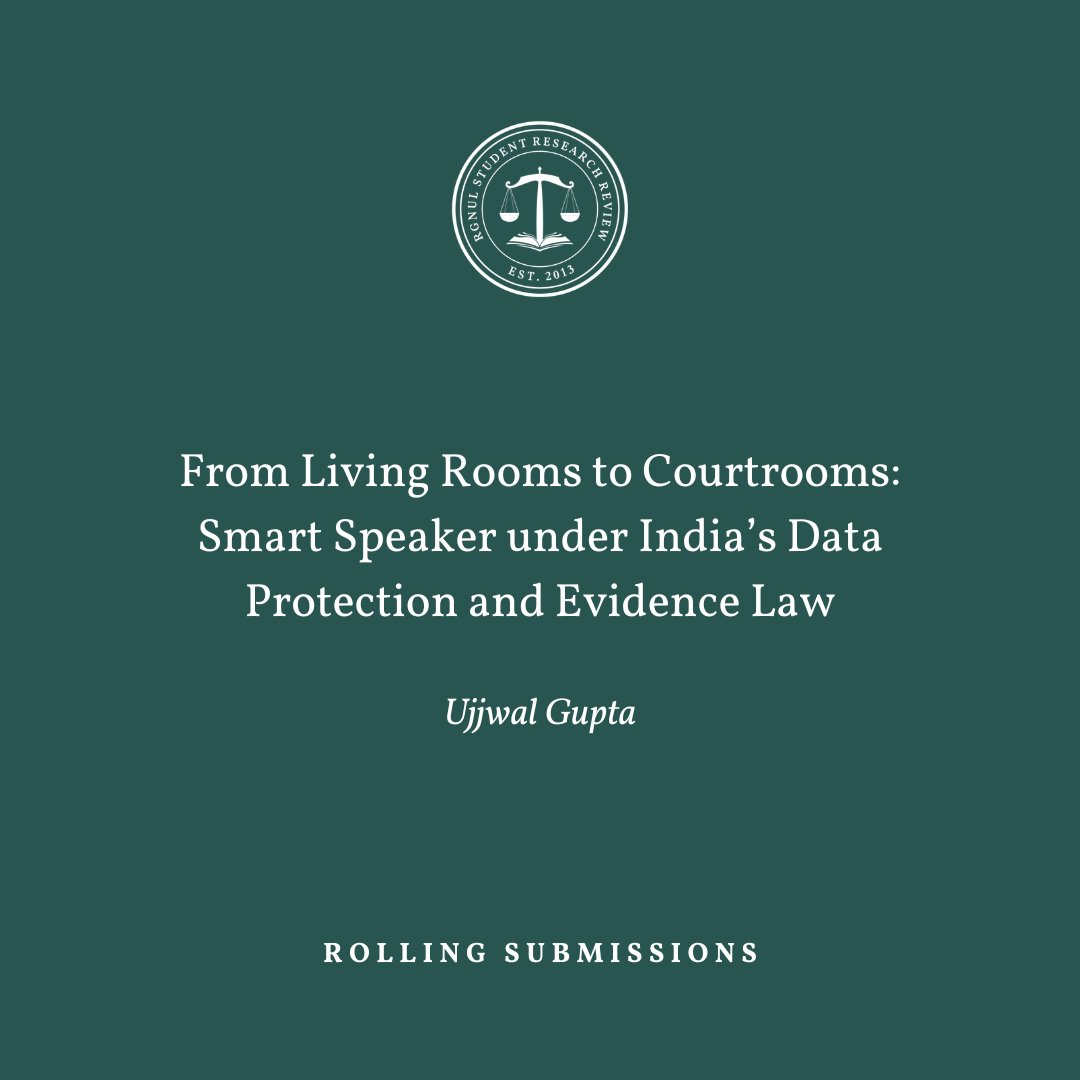 RGNUL Student Research Review tweet media