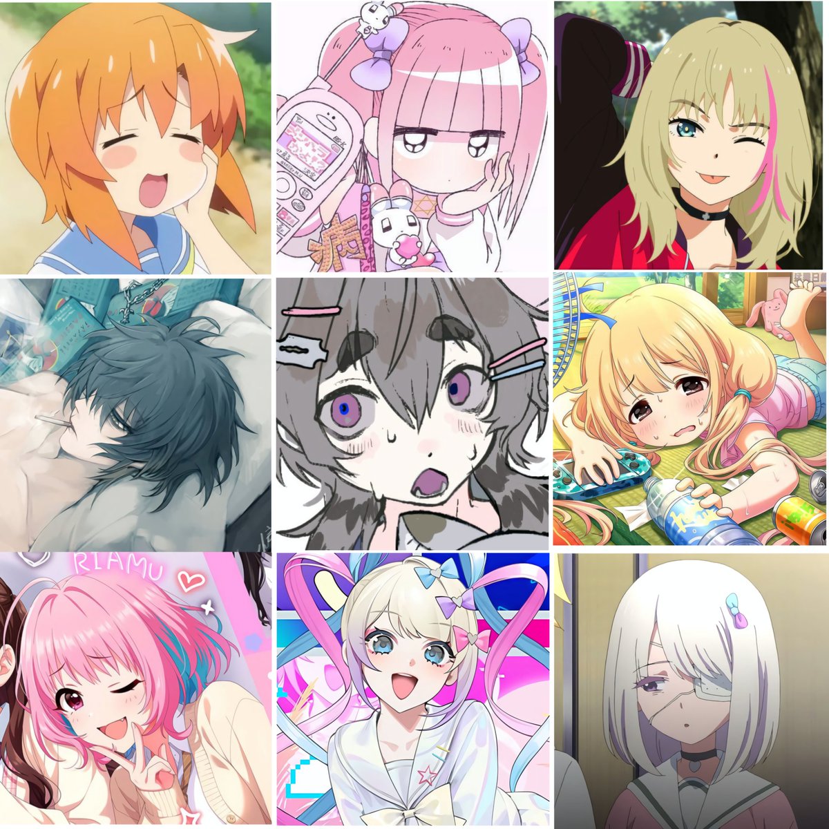 My Tobii variants.. (they only make sense to ME.)