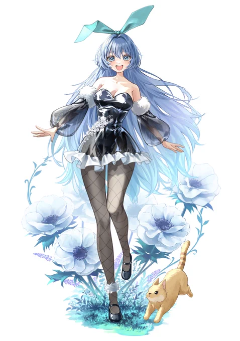 #自分で生み出した一次創作オリジナルキャラを流そう 美兎(みと) みみちゃん 最近描いてあげられていないのですが… お気に入りのオリキャラちゃんです