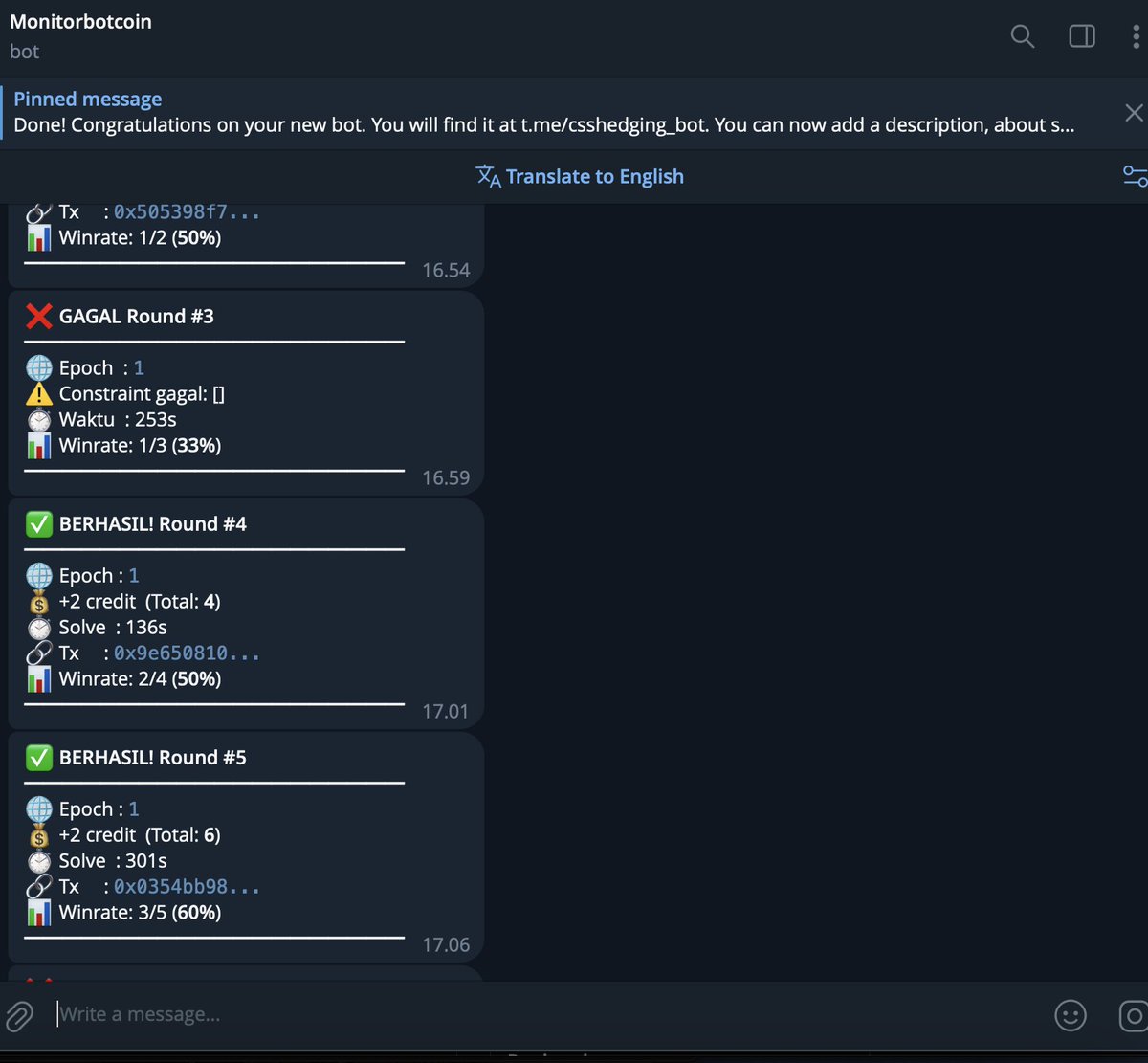 elanarcy's tweet image. double winstreak from my ai agent miner 

thanks for the gud tek on base ecosystem @PinkyndTheGainz @MineBotcoin 🫡