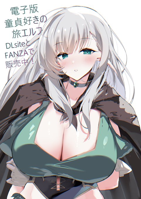 童貞好きの旅エルフ 電子版が DLsiteさんとFANZAさんから販売開始しました オススメレビューいっぱいおまちしてます 『DLsite』 『FANZA』