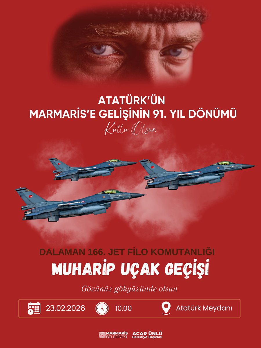 Gökyüzünde Gurur, Marmaris’te Onur! 🇹🇷✈️