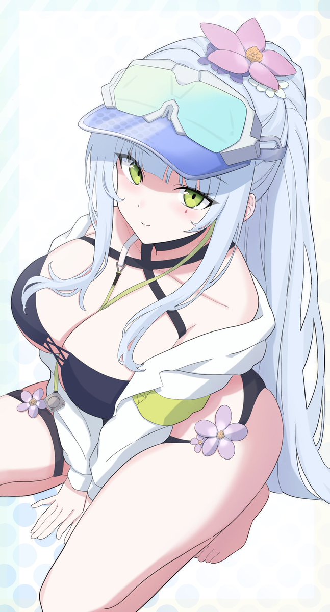 Fu3HHUiEktYzkvf's tweet image. 👙蒼き軌跡。水着クルカイ
#ドルフロ2  #GirlsFrontline2