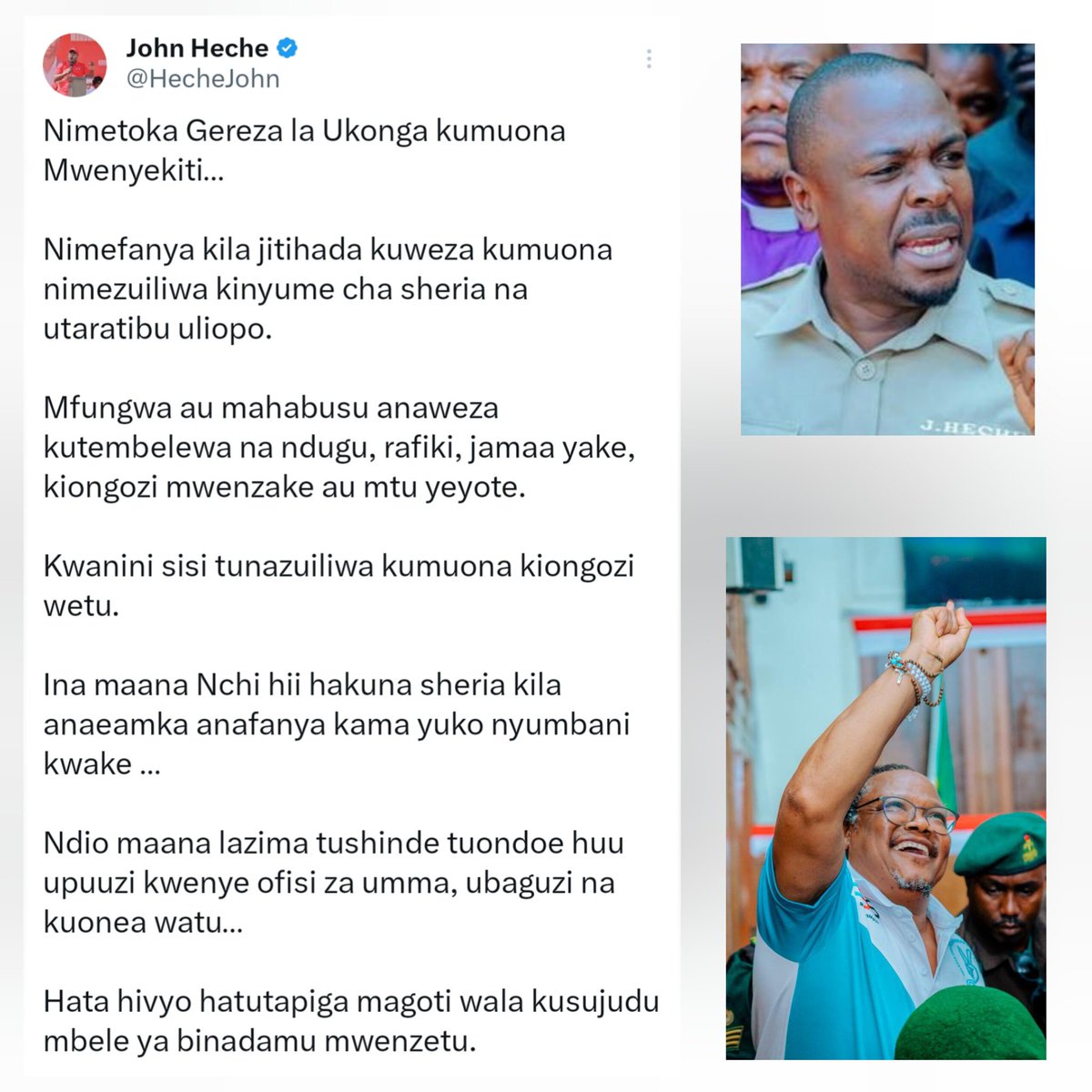 Chadema Tanzania (@chadematz2) on Twitter photo 
