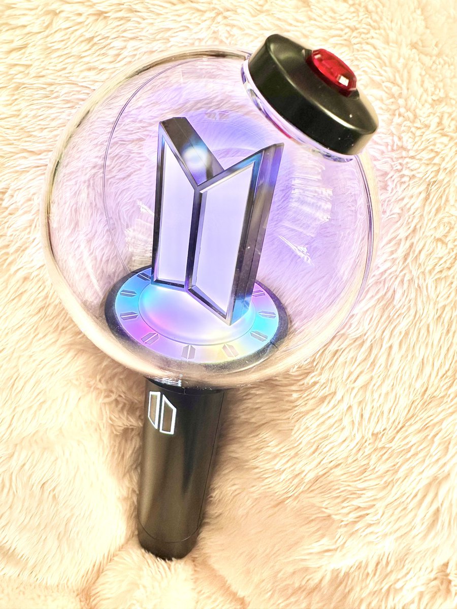 うちにもやっと届きました🔎💕 動作確認も良し🫶 #BTS #アミボム