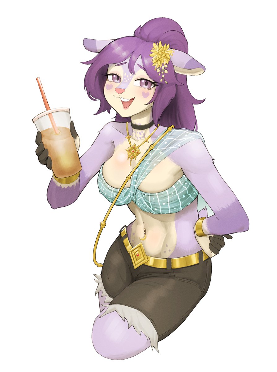 Another Thai drip
Commission for : <a href="/Zevulpes/">Zev 🦌 Comms Closed</a> 
Thank you a lot💜💜