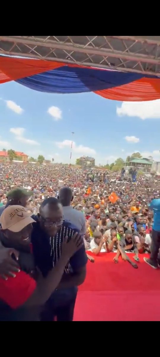 Siaya vs Kakamega, you already know where ODM is and where the youth are.