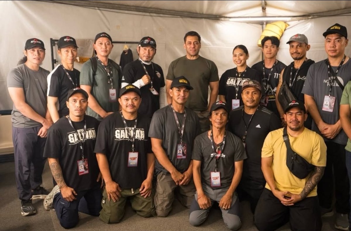 Latest Insta post of #BattleOfGalwan's action director Stunt Seng
#SalmanKhan