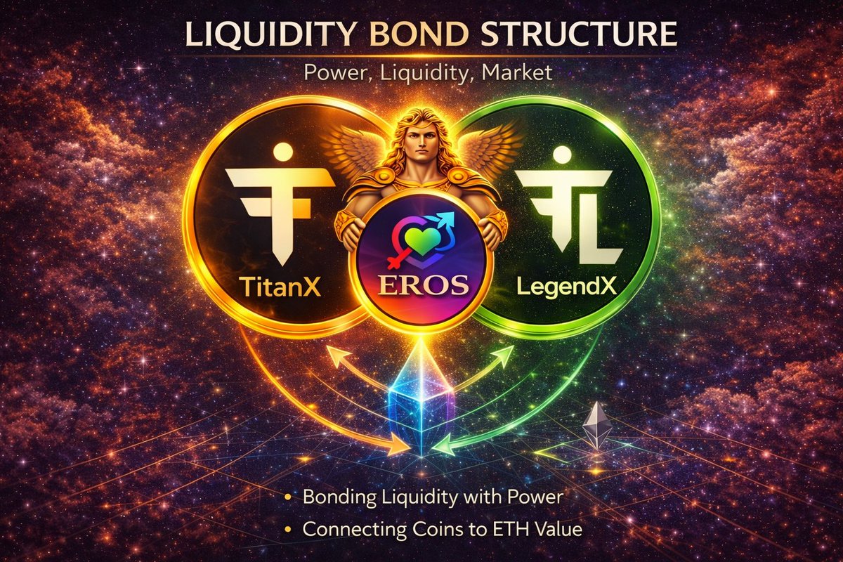 ErosPulseChain's tweet photo. https://t.co/8SdoISKr2q…

Discuss #titanxFarms #Eros #tinc 

#Titanx ecosystem coins liquidity bonding on #pulsechain. 

Want to earn $tinc

Or

$Eros rewards via the burn ❤️‍🔥 and #pulseDex fees in the coins you bond? https://t.co/GciE0x7E9P