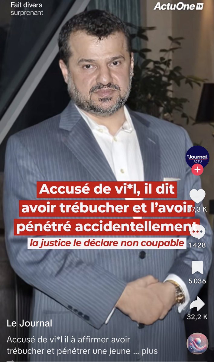 Caminexistante's tweet image. Il a été acquitté.