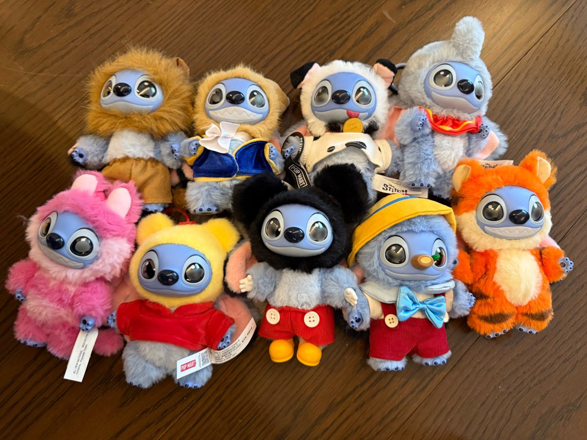 ポプマの新作、スティッチアドベンチャーが届きました📦✨ 可愛すぎる