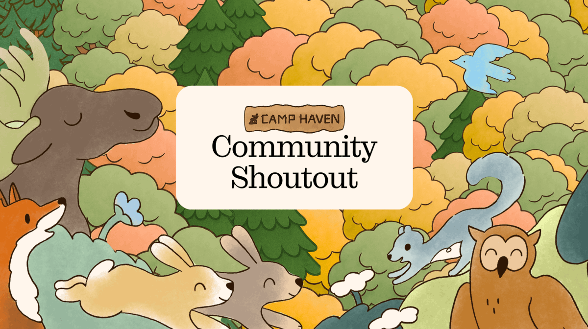 Camp Haven stores files. But more importantly, it stores moments. 🫎

From poems to team wins, from handshakes to lifelong friendships, this week reminded us what the Haven is really about.

Here’s a Community Shoutout worth slowing down for 👇