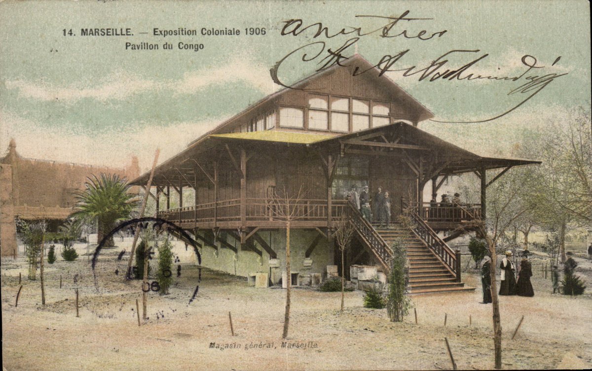 cpaphil's tweet photo. Marseille - Fair Colonial 1906 - House of Congo - CPA
https://t.co/Ot0bgWFINk
#Marseille1906 #FairColonial #HouseOfCongo #CPA #VintagePostcard #ColonialExpo #HistoricMarseille #AntiquePostcard #Early20thCentury #WorldFair #Collectible #OldPhotography https://t.co/rWuQJDUR2t