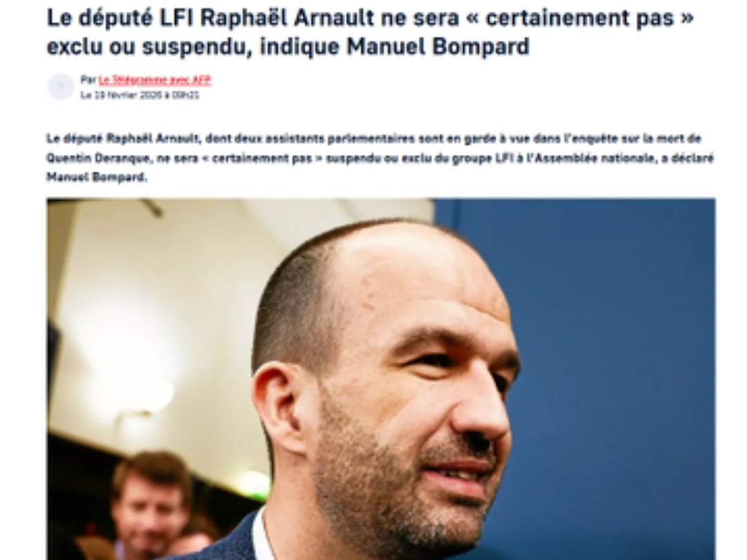 Tu frappes ta femme ou tes copains fracassent un type jusqu'à la mort ? va chez #LFI, tu ne seras jamais inquiété du moment que tu obéis au chef suprême.