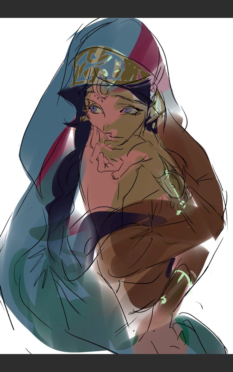 salamanders0's tweet image. 两个很草的草图….