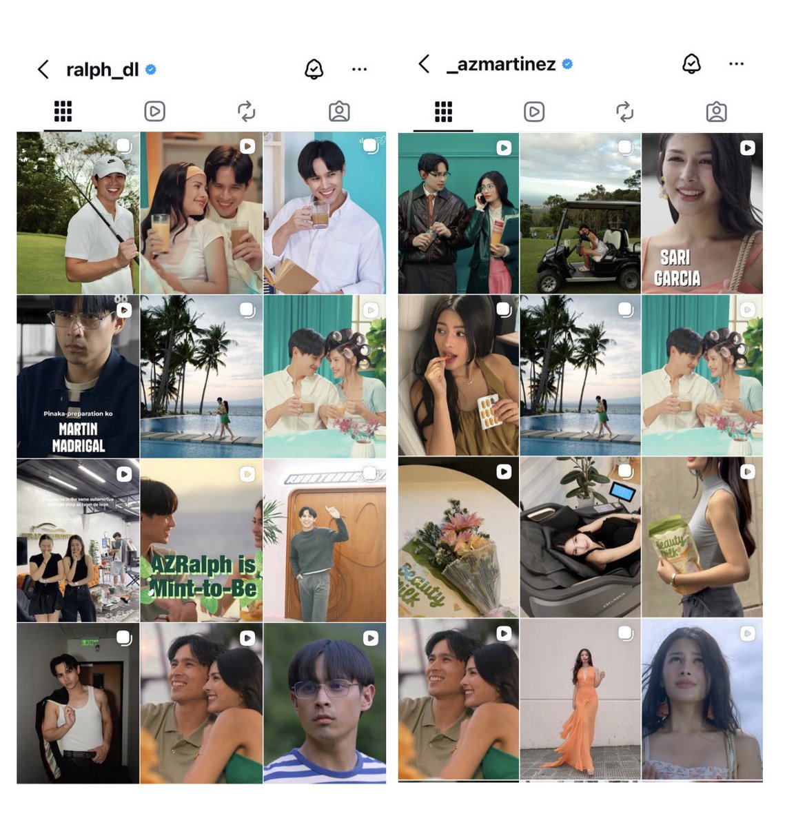 career or love? 

azralph : we’re doing both, together.