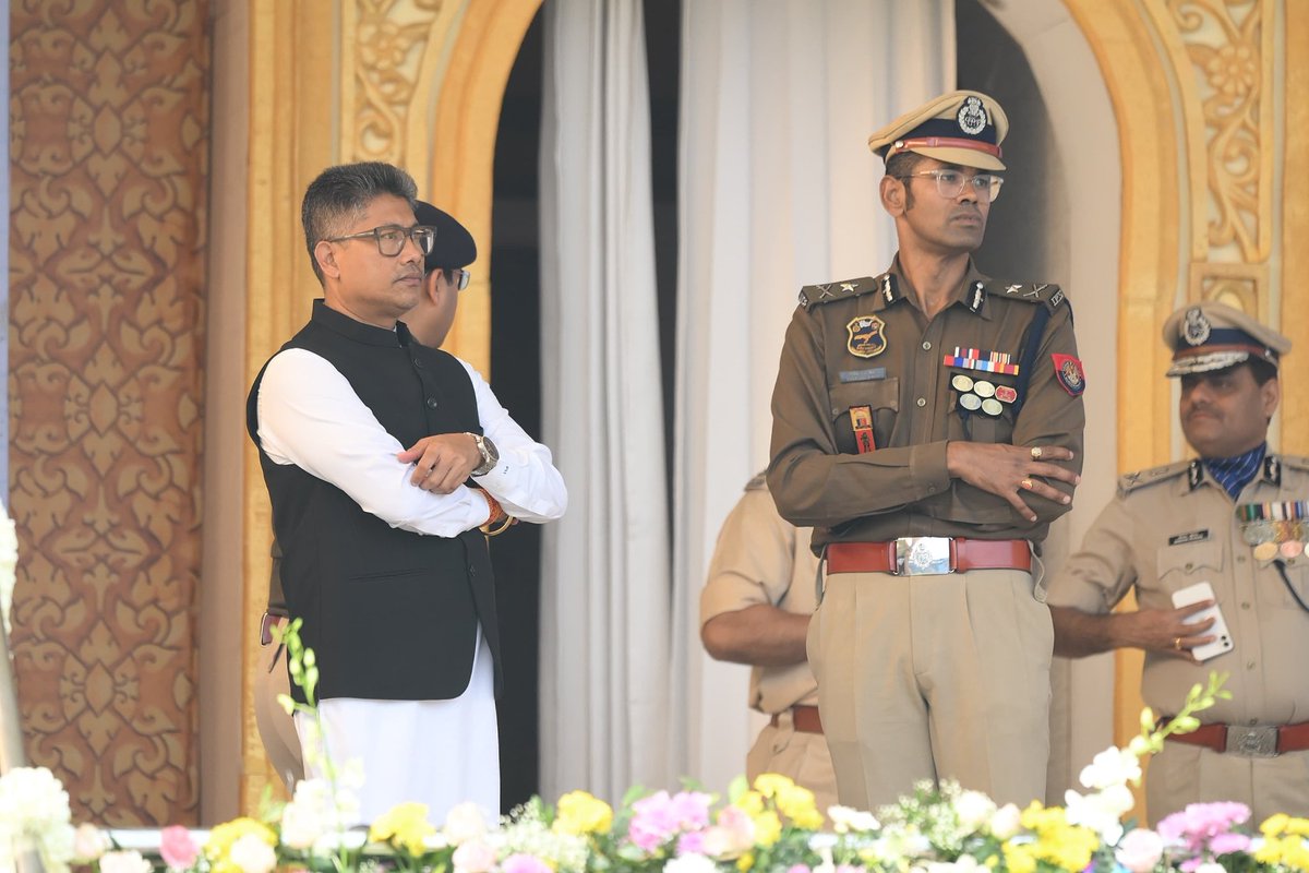 Today, Hon’ble Union Home Minister Shri <a href="/AmitShah/">Amit Shah</a> Ji attended the 87th Raising Day Parade of the CRPF, held for the first time in the North East, accompanied by HCM Dr. <a href="/himantabiswa/">Himanta Biswa Sarma</a> dangoriya and other dignitaries  adding special significance to the occasion.