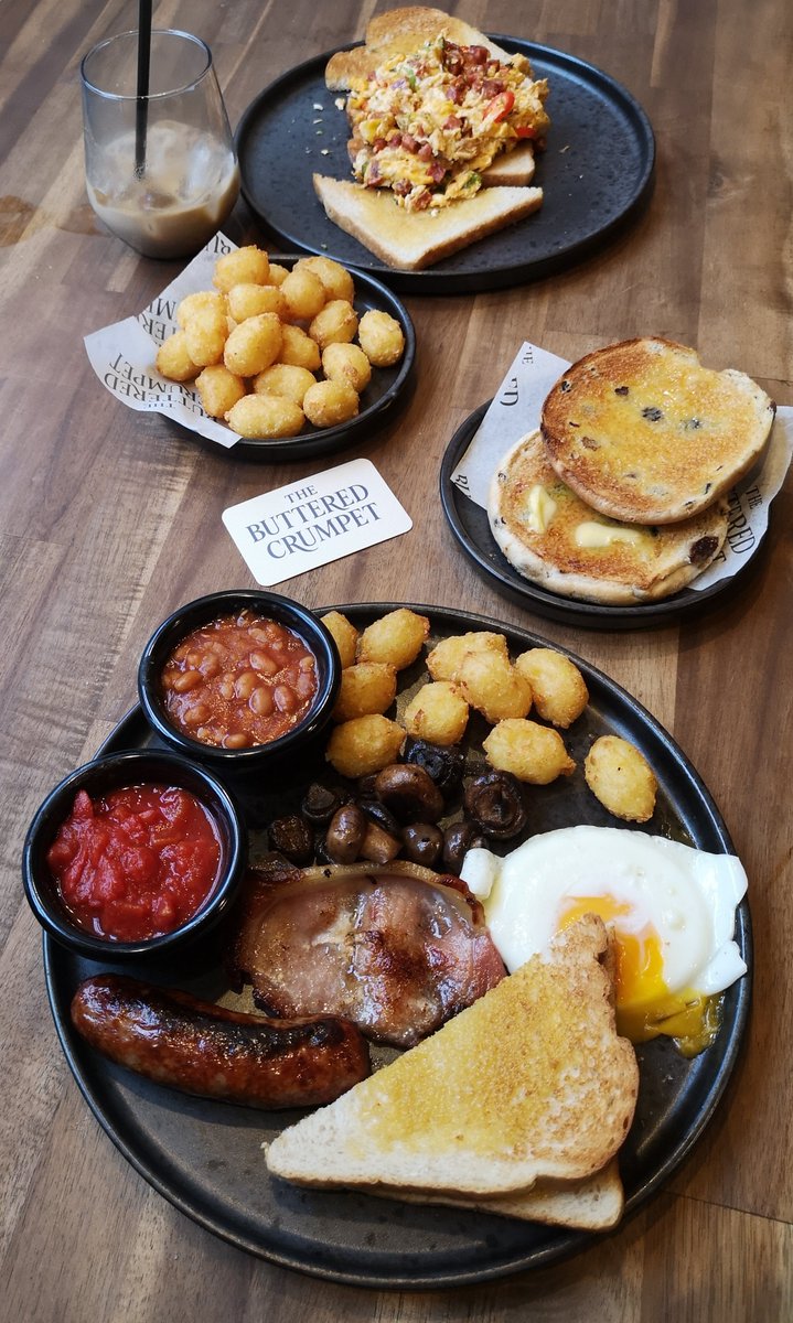 Delicious #breakfast at The Buttered Crumpet in Prescot 🌟🌟🌟🌟🌟