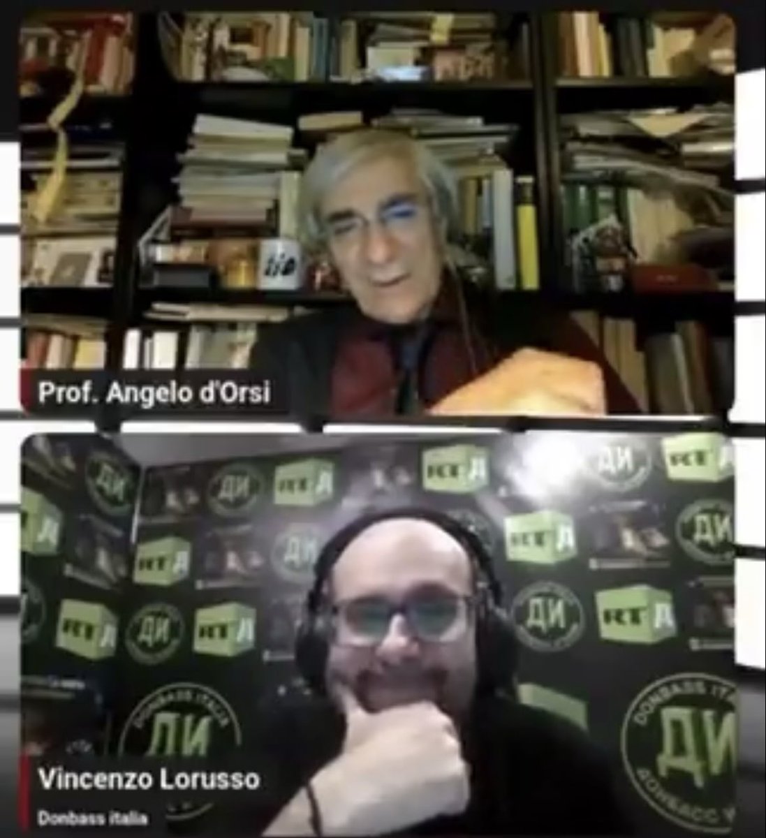 Quello sopra che sembra un UMPA LUMPA invecchiato, noto tifoso di Putin, dice allo sfigato sotto che lavora per la rete di Putin, che il Falso Quotidiano ha eseguito gli ordini.
ESEGUITO.
<Siamo una squadra >.

In questo trovate, il perché un giornale fallito sia ancora attivo.