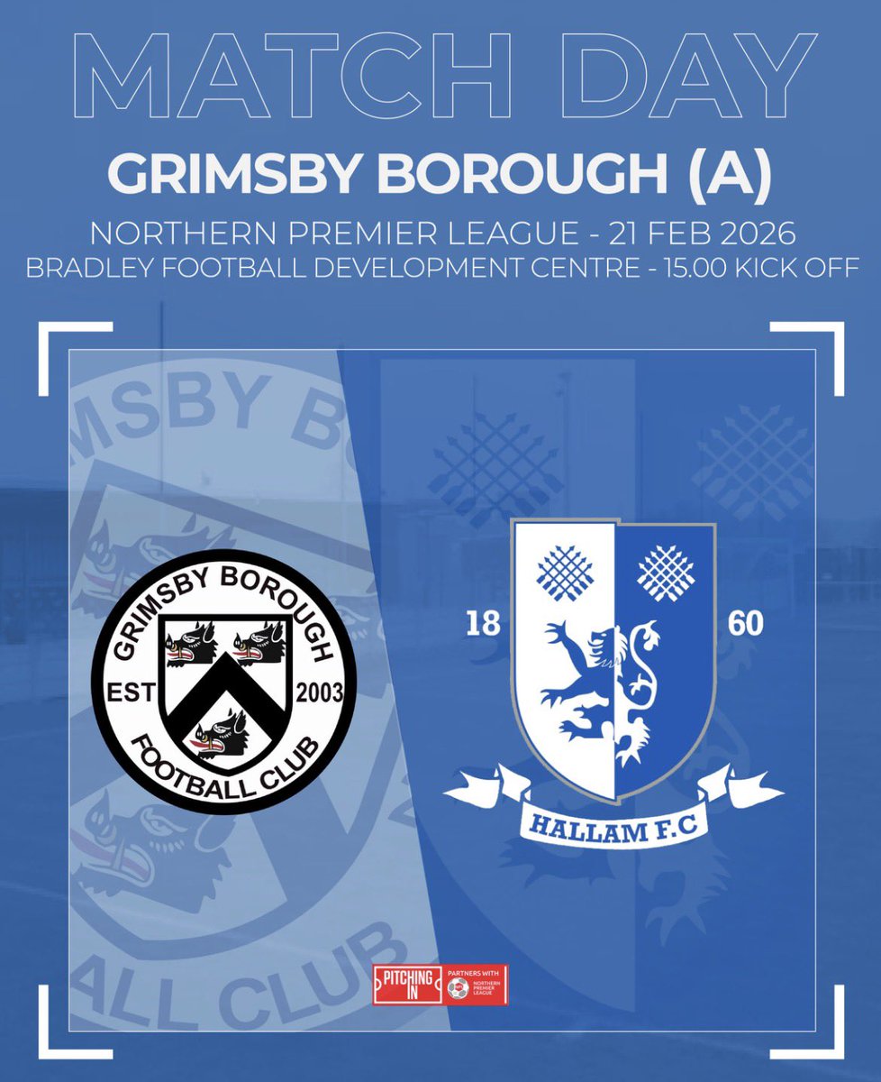 At last! Game ON ✅ 

#HallamFC