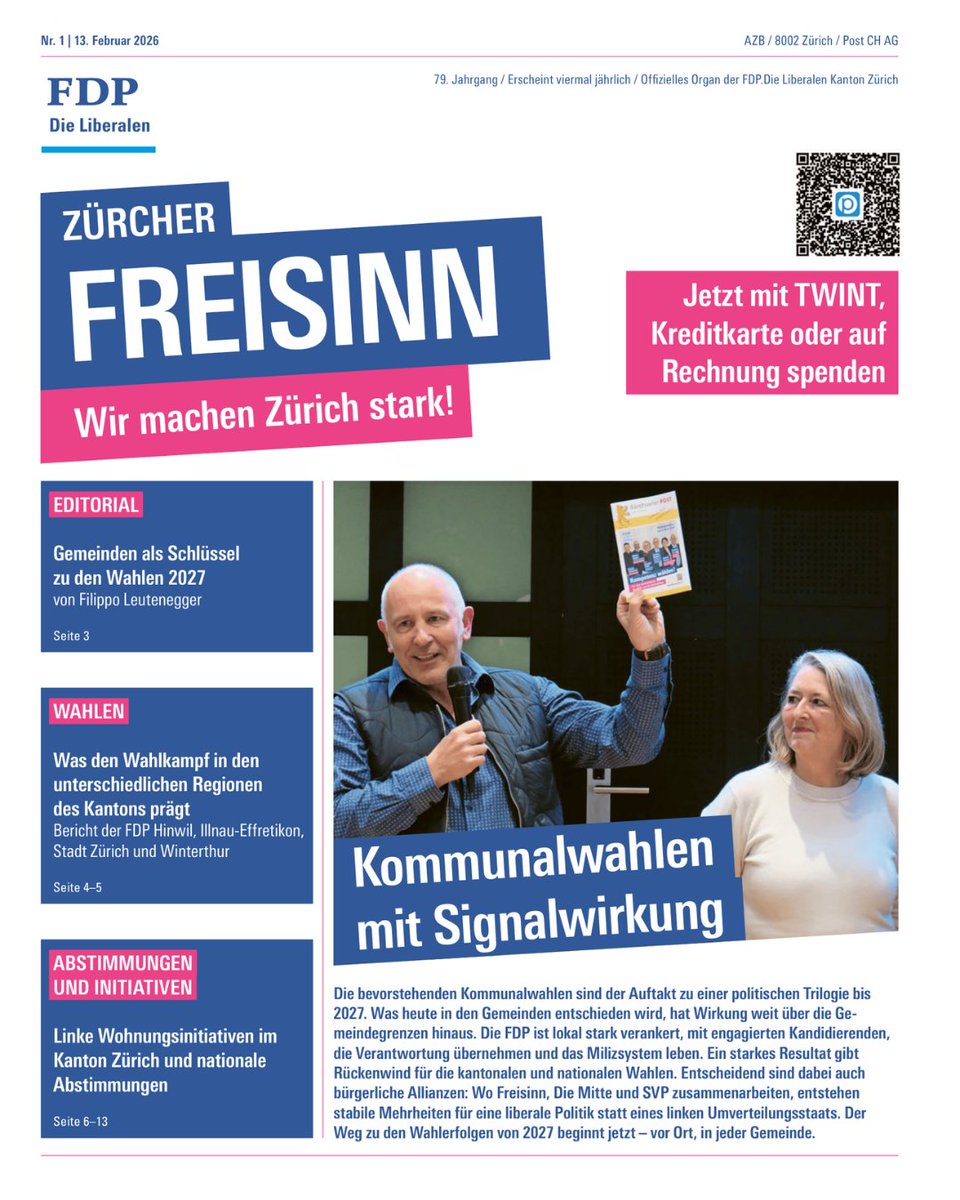 FDP Kanton Zürich tweet media
