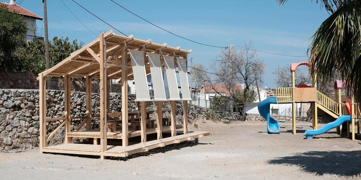 designboom's tweet image. from field shelter to public #pavilion: #timber workshop revisits vernacular typology in #turkey 🪵 designboom.com/architecture/f…