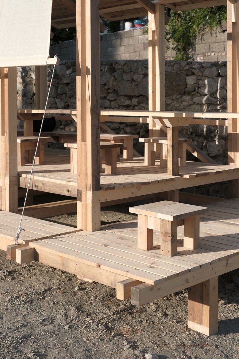 designboom's tweet image. from field shelter to public #pavilion: #timber workshop revisits vernacular typology in #turkey 🪵 designboom.com/architecture/f…