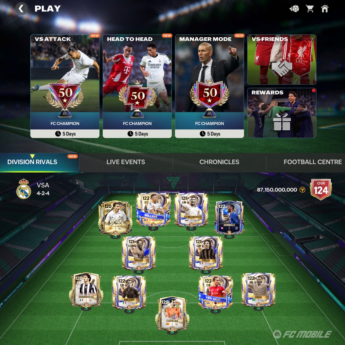 Hattrick done✅ 50⭐️ Amazing season✅✌️😎💣🔥 How are you doing in DR?🤔👇⁦<a href="/Enzo9CFC/">ENZO</a>⁩ ⁦<a href="/tutiofifa/">Tío Fifah 🇨🇴 🇵🇸 حرة</a>⁩ ⁦<a href="/FirstHalfYT/">FirstHalf EAFC</a>⁩ ⁦<a href="/GurungG11/">Gaurav Gurung</a>⁩ ⁦<a href="/PrashP10/">PRASH⁴⁴</a>⁩ ⁦<a href="/FAFC25/">FA FC 25</a>⁩ ⁦<a href="/Akash62455881/">Akash_Beast</a>⁩ ⁦<a href="/wtf_honeybie/">wtf</a>⁩ ⁦<a href="/NnamdiJosemaria/">FC NOOB⚽🐉</a>⁩ ⁦<a href="/99rkreddy/">Rk Reddy</a>⁩