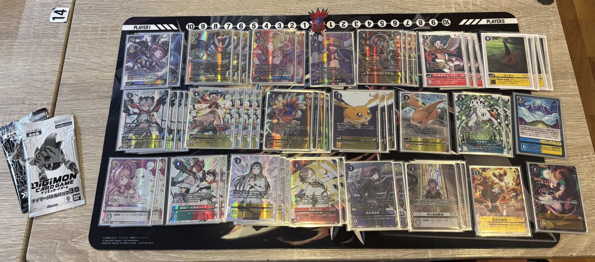 本日のデジモンカードゲームテイマーバトル優勝はうるまさんでした