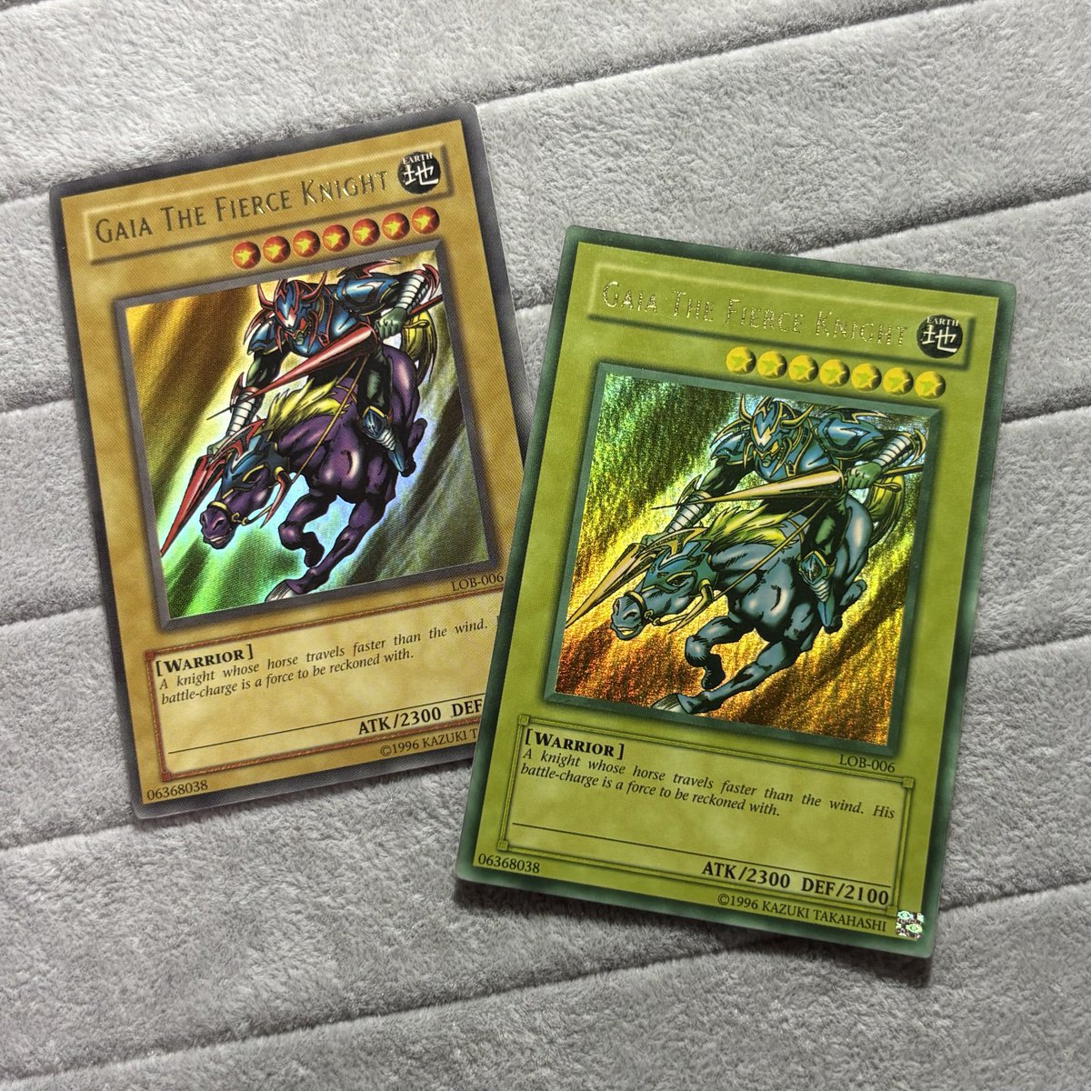 お疲れ様です✨ 暗黒騎士ガイア(北米版 通常&wavy faded)🔥🔥 最高
