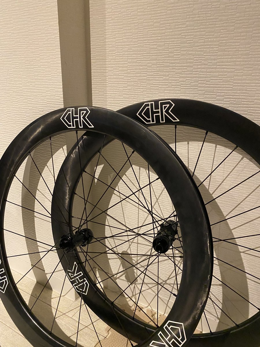 ちくわホイール着弾🍢 実走が楽しみだ。 @chikuwa_wheel