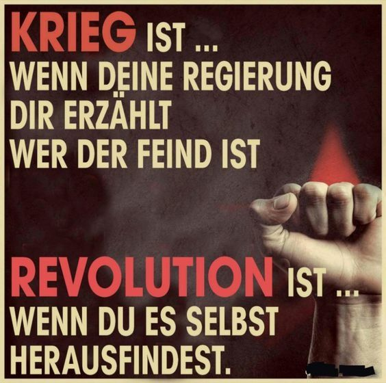 "Das einfache Volk will keinen Krieg; weder in Russland, noch in Amerika, noch, was das betrifft, in Deutschland."