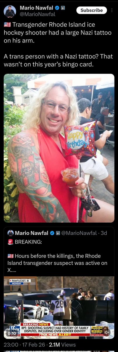 docpflock's tweet photo. #ContextCounts Anstatt auch für #TumblerRidge-Amoklauf klar d. bekannte Transgender-Identität zu nennen, waren viele dt. Medien darauf versessen, den Teenager als Frau zu deklarieren.
https://t.co/yquc1wMDnE
#FunWithFacts
Cc @elonmusk, @europa, @MarioNawfal, @Telegraph & @WSJ.
PS: Teil der #Vorgeschichte (s. Anhang 4) plus Vehemenz mancher Medien bei der Betonung einer vermeintlichen TäterIN macht Facetten der gesellschaftlichen Debatte und ihrer Verantwortung evident.