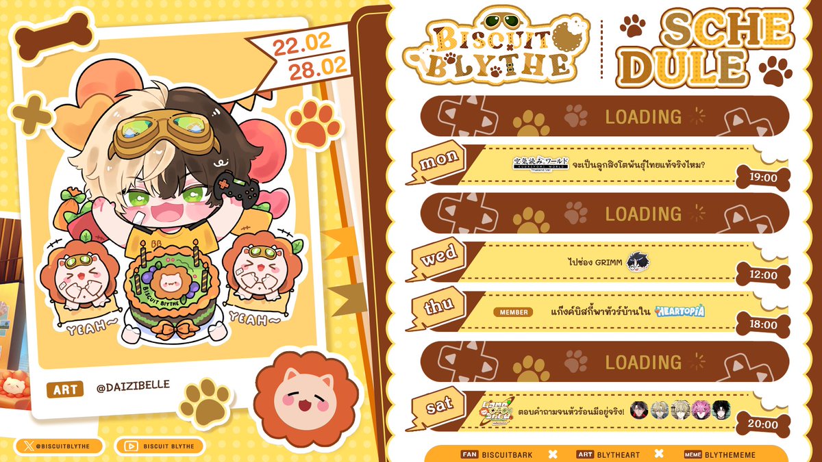 ผู้คนหลากหลาย But baby you look so SHINE ☀️
#BiscuitBark #BlytheArt #BlytheMeme