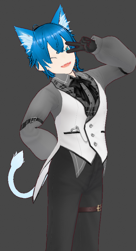 RirumiAoki's tweet photo. Which version of Gentle Tale - ジェントル・キャット・テイルズ is better?
First Image - Ver.0.9
Second Image - Ver.0.7
#anime #Vroid #Wattpad #original #3DModel #story #catboy #new #XMU #XialMediaUniverse https://t.co/T9E5YtzFvi