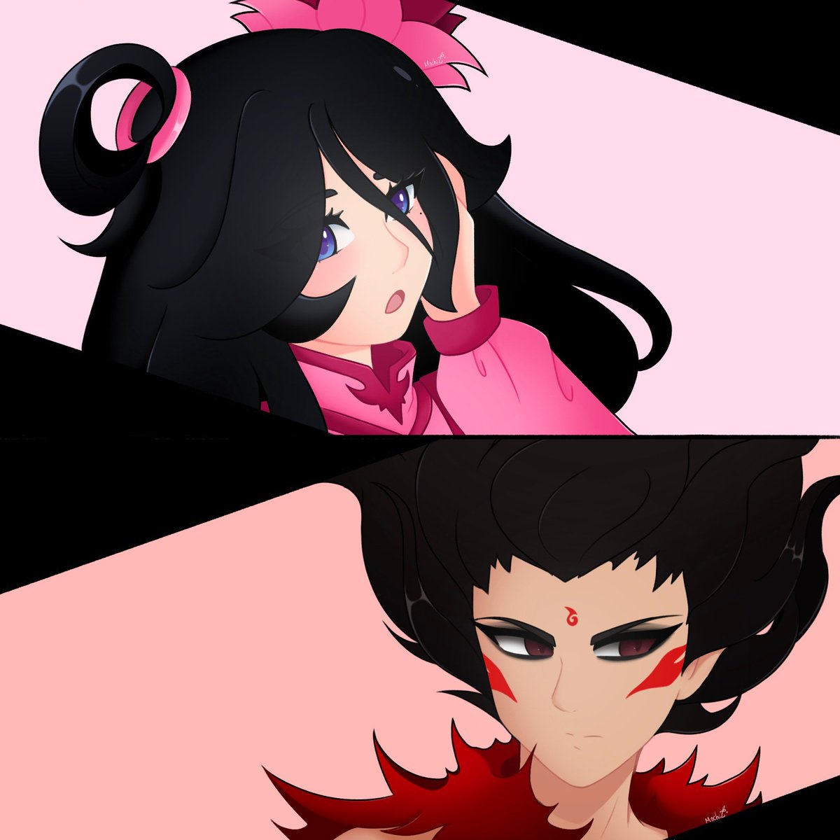 Ne Zha &amp; Kira — Banner 💞✨️
#fypシ #nezhkira #nezhaxkira #wenyingkira #selfshipping #nezha #DigitalArtist