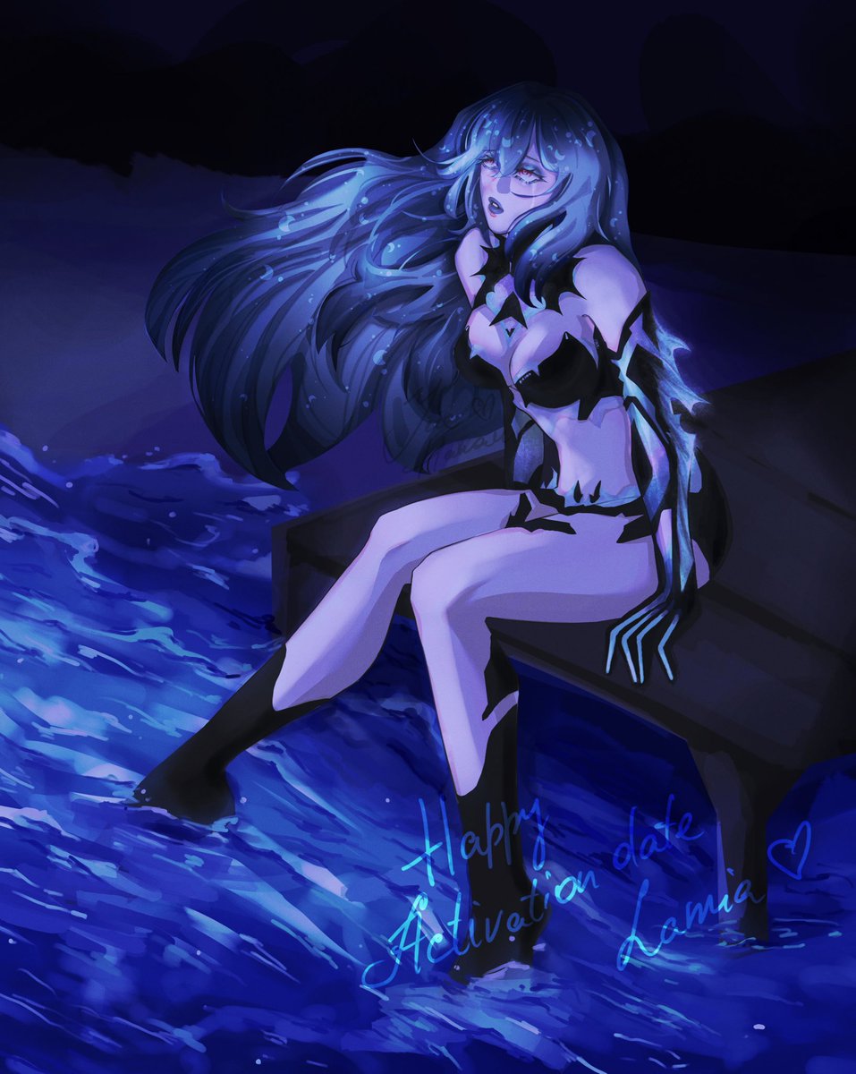 #MonthOfLamia day 21

it is the day we all came here for… lamia day!! happy activation date to the fish ever💙