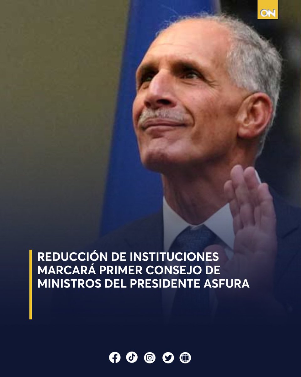 canal11hn's tweet image. 🔍Menos instituciones y mayor control del gasto: así se perfilan temas que serán puestos en la mena durante el primer Consejo de Ministros del presidente Nasry Asfura. 

Más detalles 👉 oncenoticias.hn/nacionales/pri…

#ConsejoMinistros #NasryAsfura #Temas