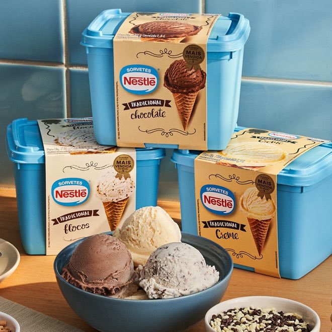 poponze's tweet image. Nestlé deixará de produzir sorvetes para concentrar suas vendas em café, nutrição e cuidados com animais de estimação.

De acordo com o jornal britânico Financial Times, a empresa já vendeu a maior parte do seu ramo de sorvete para a Froneri (fabricante e distribuidora da marca