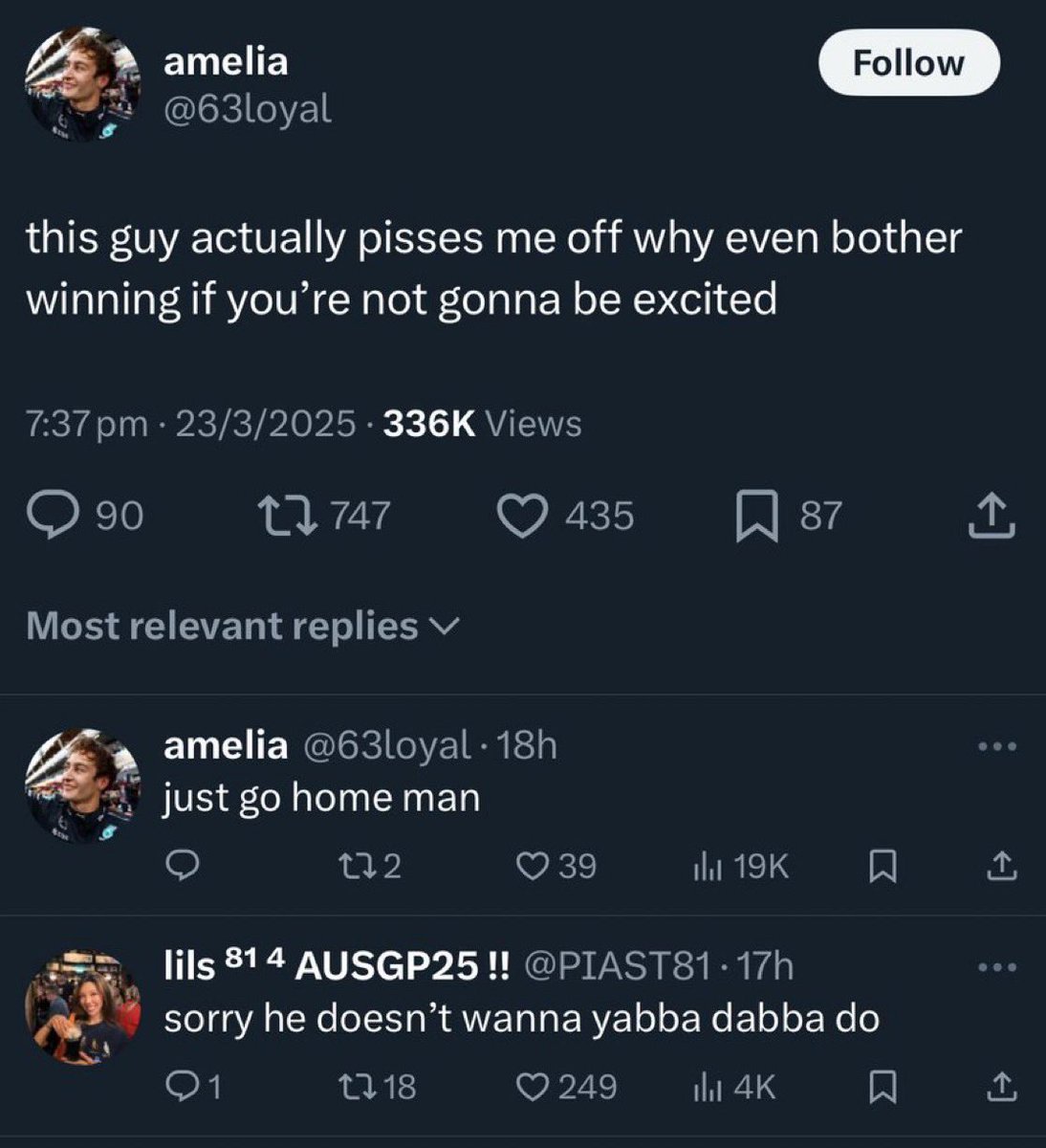 apricotonelli's tweet image. RT @TrakenEntropy: I will never regret joining f1twt