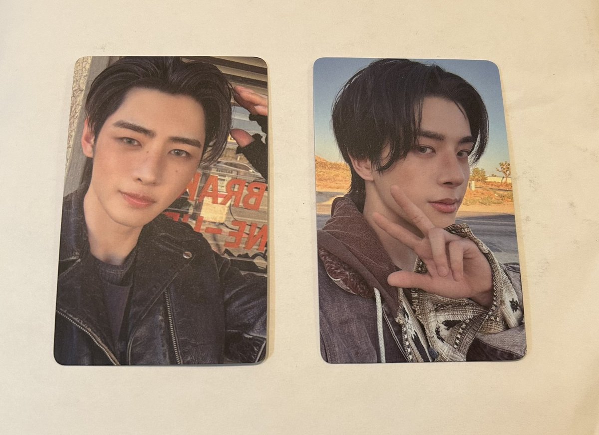 ENHYPEN交換 トレカ 
ユニバ ラキドロ

【譲】ジェイク・ソンフン

【求】ヒスン 
              
同種・異種どちらも
探してます。

FFさん優先で🙏

同日発送・投函動画希望です。
お気軽にお声掛けください🙏

#ENHYPEN交換 
#ラキドロ
#ヒスン
#ソンフン
#ジェイク