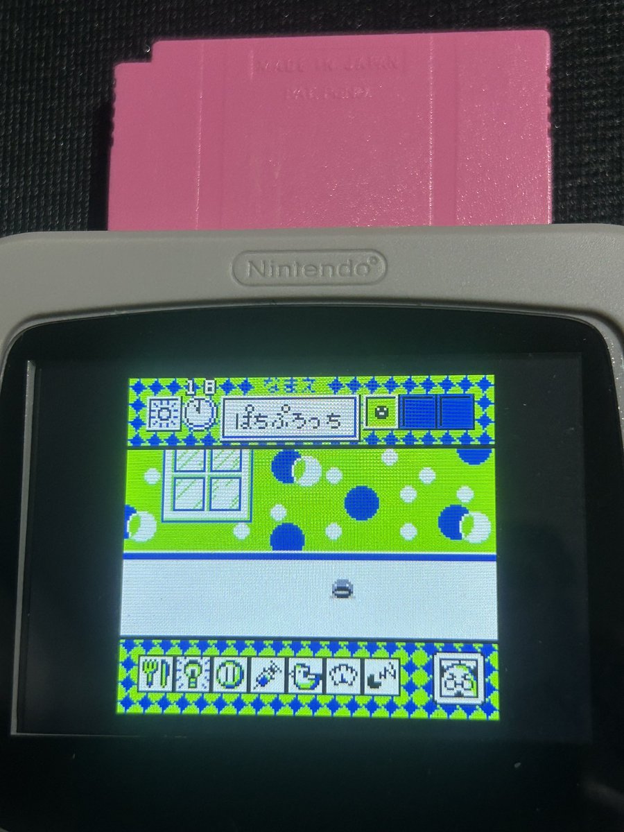 たまごっち #ゲームボーイ ゲームで発見！！ たまごっち ピンク