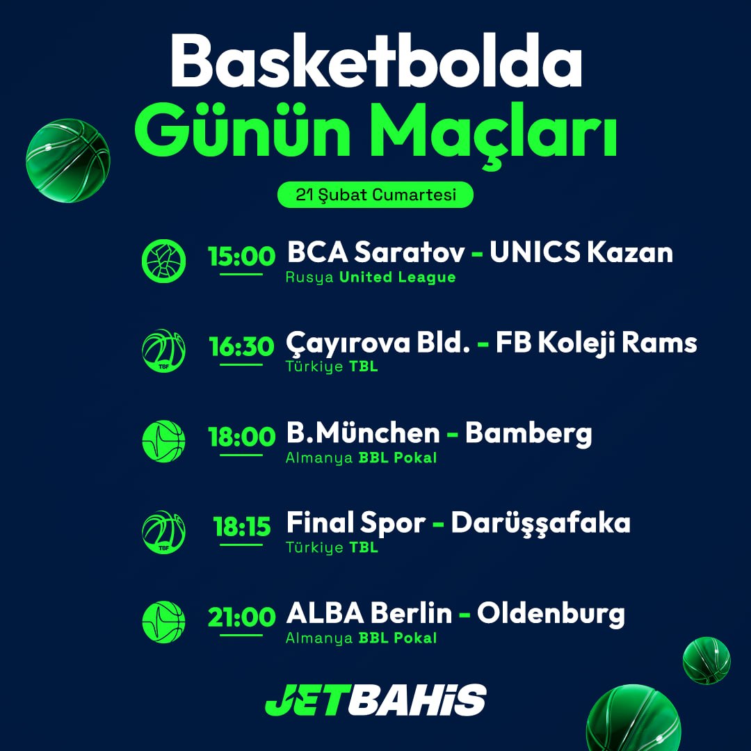 🏀 Türkiye Basketbol Ligi’nde Final Spor, Darüşşafaka’ya karşı! Basketbol coşkusunu özel bahis seçenekleriyle Jetbahis’te yakala ve kazancını katla. #bahis #iddaa #casino 

Güncel giriş: srv185.edgeflowJB10185.com/_CB63eAHmKZ2uq… .