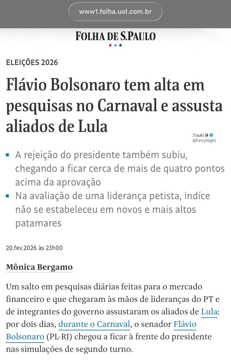 E a 3ª via ainda acha que tem chances.