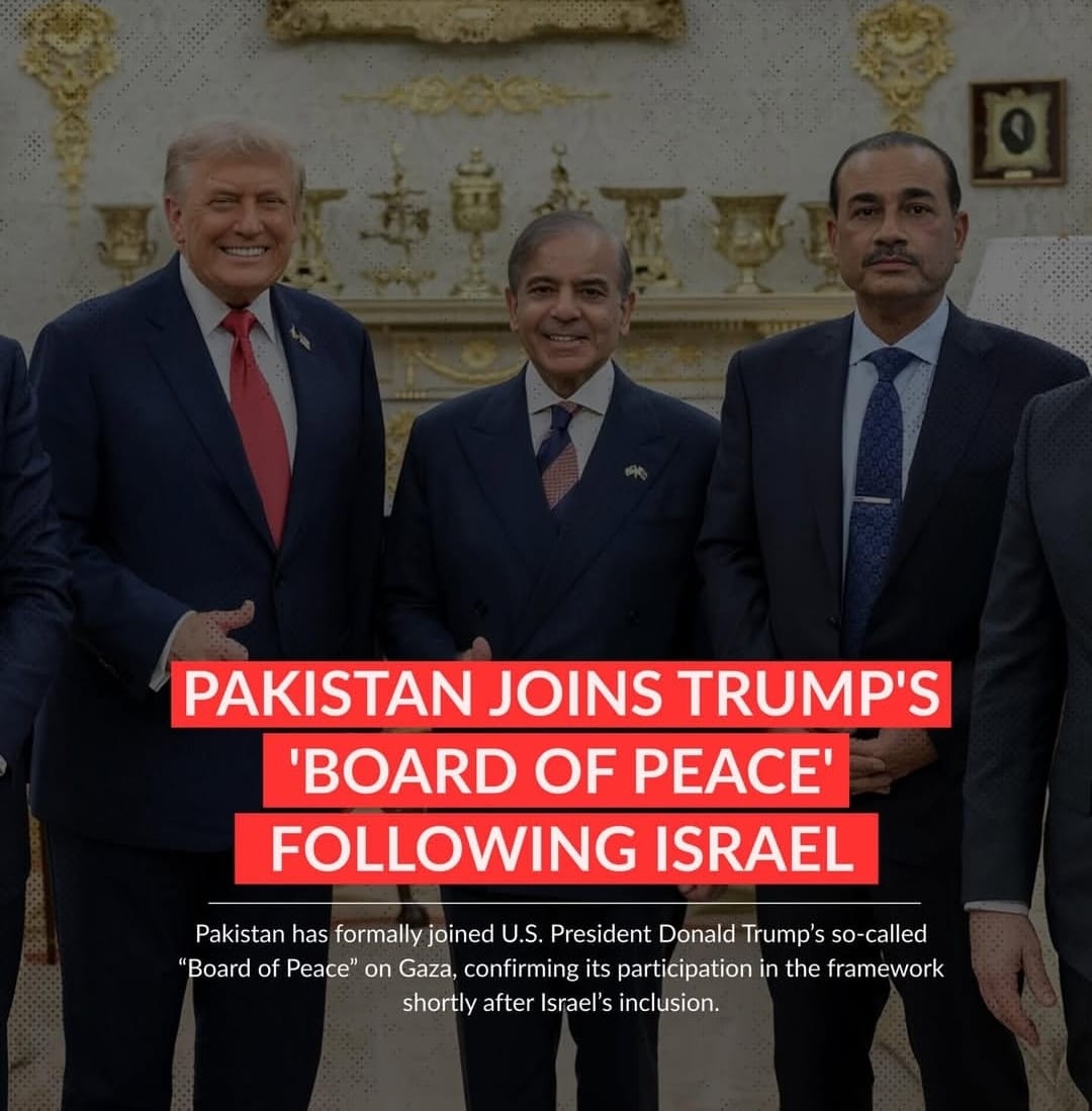 If Israeli breaches of international norms continue uninterrupted, the presence of a “peace board” becomes symbolic at best and complicit at worst.
#PakistanRejectsBoP
#PakistanRejectsBoP