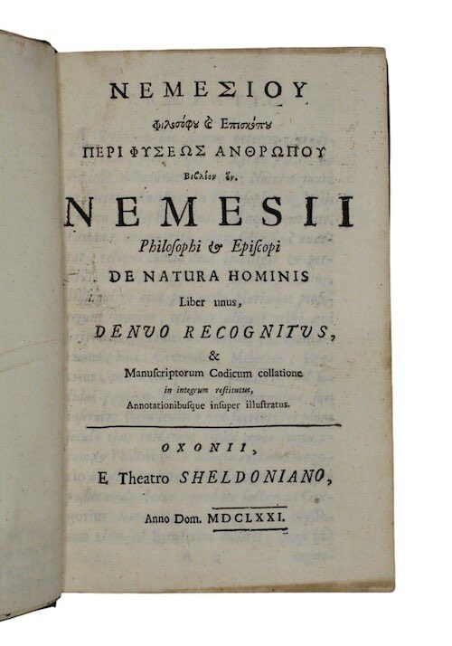 EddyEkofo's tweet photo. “God is the God of providence, and that providence is his purpose being worked out.”

—Nemesius of Emesa, The Nature of Man, LCC IV, p432 https://t.co/U4jc7b4CXW
