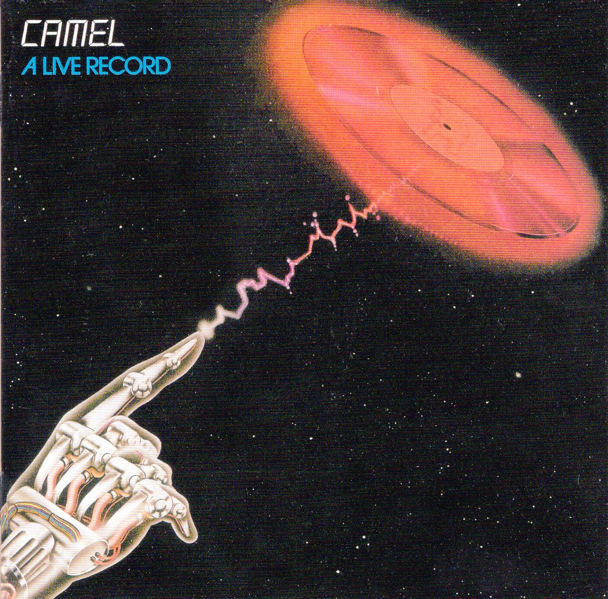 CAMEL『A Live Record』 久々のライヴ盤。 LPのライナーにタイトルの