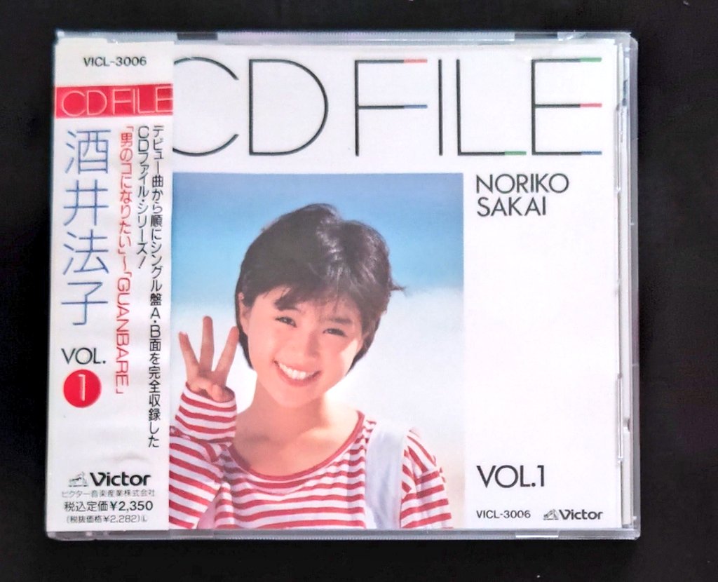 1991年の2月21日は 酒井法子 CD FILE VOL.1・VOL.2・VOL.3 が発売