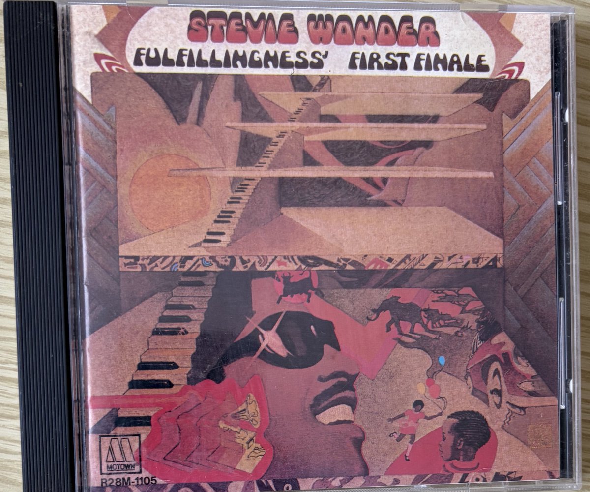 音楽CD振り返り、89作目はスティーヴィー・ワンダー「ファースト