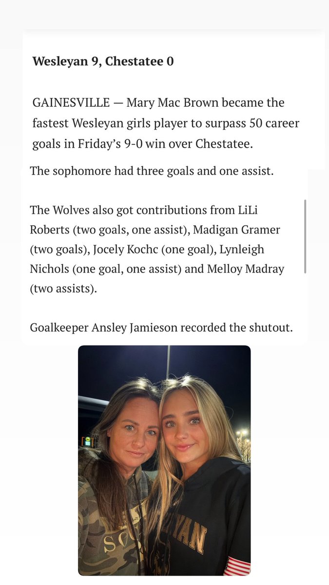 Mary Mac Brown tweet media